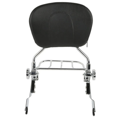 Backrest Sissy Bar Luggage Rack for Harley Touring Electra Glide (2009-2025)