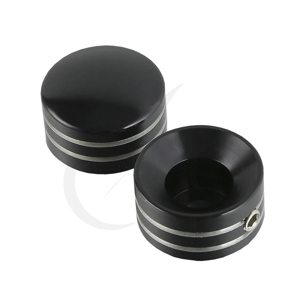 Black Head Bolt Covers for Harley Twin Cam 1999-2017 & Big Twin 1340 Evo 1985-1999