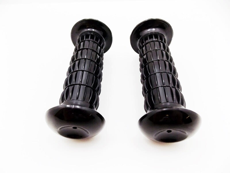 Set of 2 Black Hand Grips for Kawasaki KZ750N (1982)