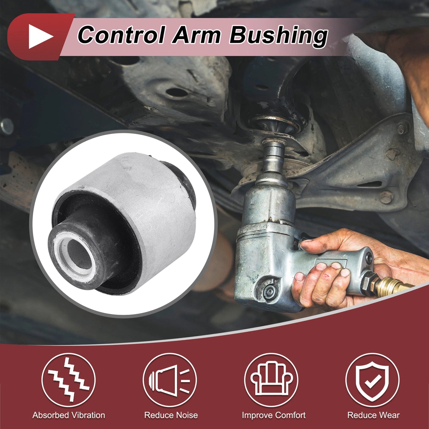 Rear Control Arm Bushing No. 33326771828 for BMW 1 F20 (2010–2015)