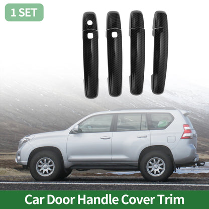 Car Door Handle Cover Trim for Suzuki Swift Vitara S-CROSS (Carbon Fiber)