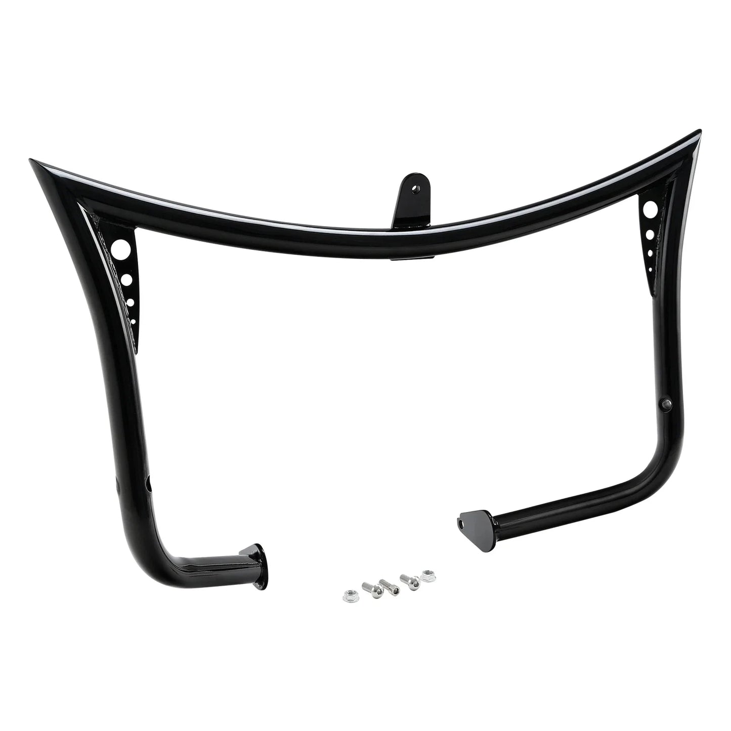 Black Engine Guard Crash Bar for Harley Electra Glide Road King (1997-2008)