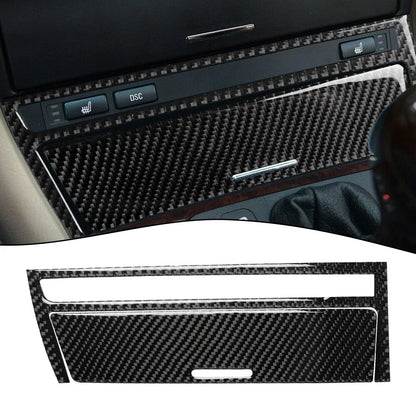 Carbon Fiber Central Strip Cover Decor Trim for BMW E46 (1998–2005)