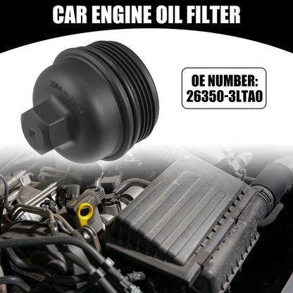 Engine Oil Filter Housing Cap Cover No. 26350-3LTA0 for Kia K900 (2019–2020)