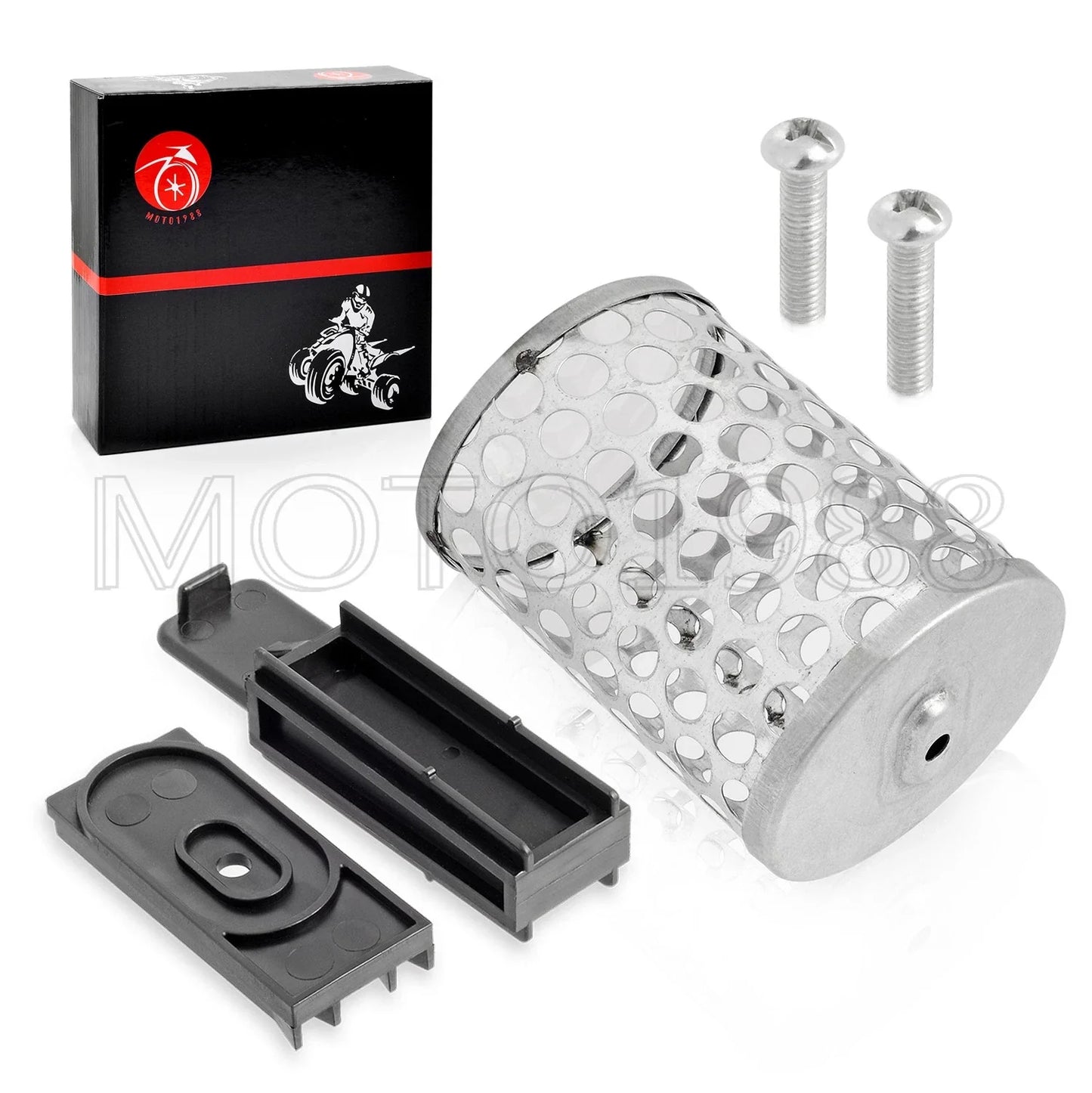AIR FILTER CAGE GUIDE & SLIDER for Suzuki Quadrunner (1989–2000)
