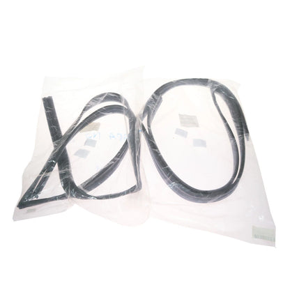 Set of 4 Door Window Glass Seals for Mitsubishi Colt Triton (K64T, K75T)