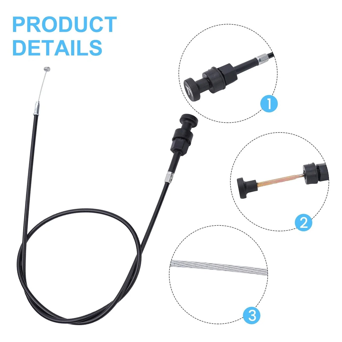 Push Pull Choke Cable / 97cm for FourTrax 200 TRX200SX 2x4