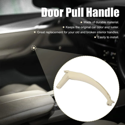 Door Pull Handle Inner Door Panel Trim Grab Cover Left Rear for BMW X5 X6