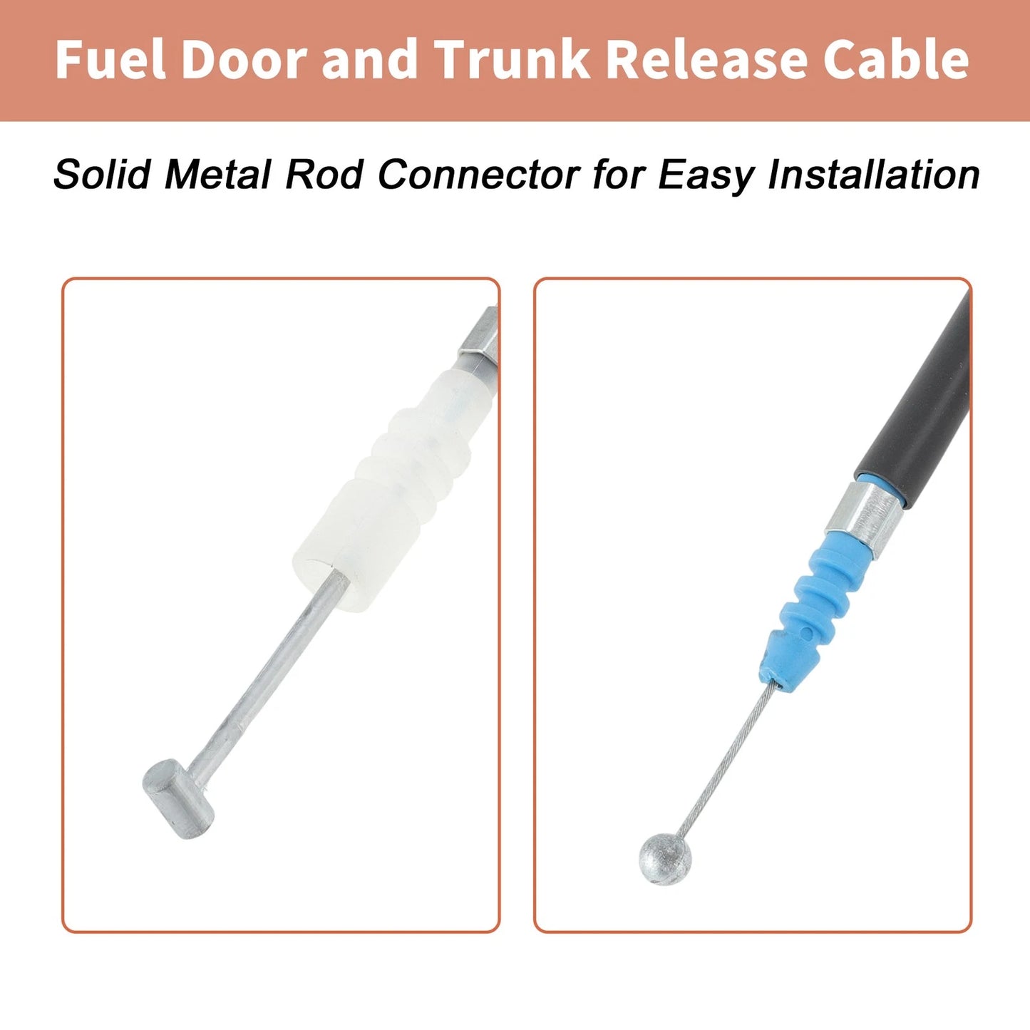 Trunk and Fuel Door Release Cable Assembly for Honda Accord (2013–2017)
