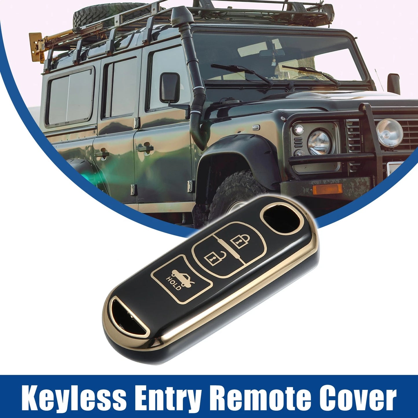 TPU Keyless Entry Remote Cover for Mazda 2 3 6 CX-3 CX-4 CX-5 CX-7 (2010–2023)