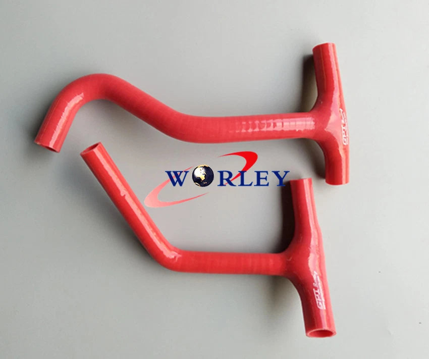 Silicone Radiator Hose Kit for Husqvarna TE449/TE511/TC449/TXC449 (2011–2013) RED