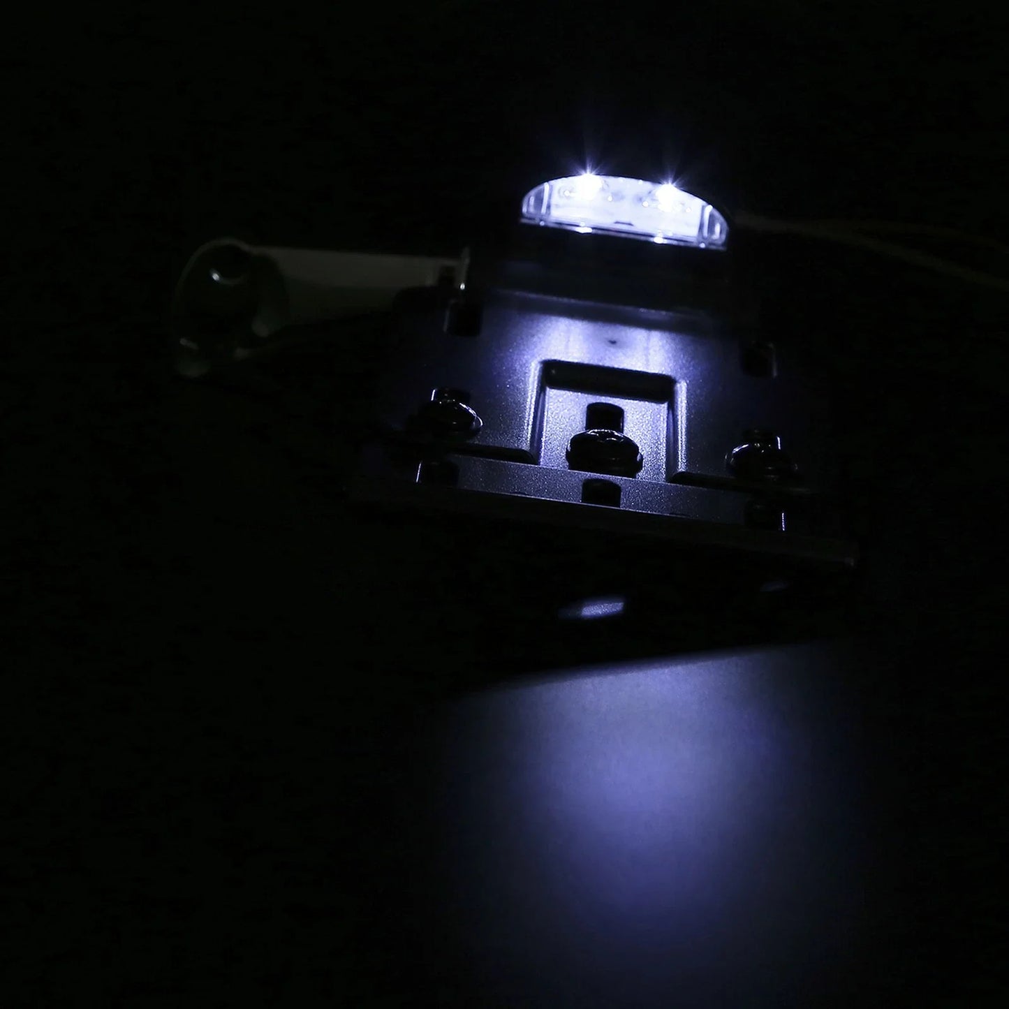 LED Light Side Mount License Plate Holder for Harley Sportster XL (2004-2016)
