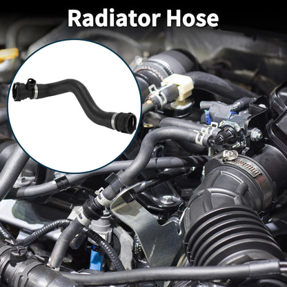Radiator Hose No. 17127509963 for BMW X5 (2003–2006) Downpipe Position