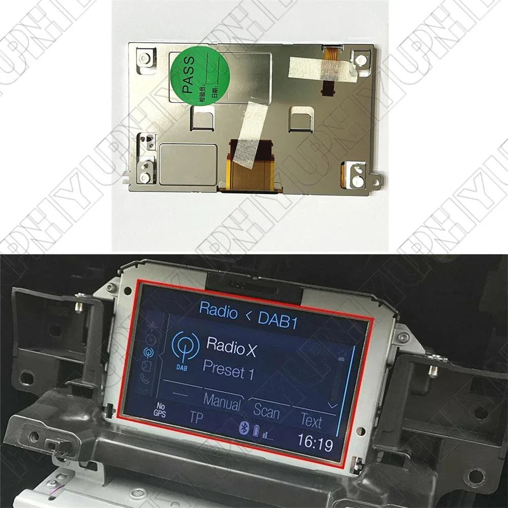 5" LCD Screen for Ford Focus, Fiesta, Kuga, Ranger, Transit, C-Max (2011-2018)