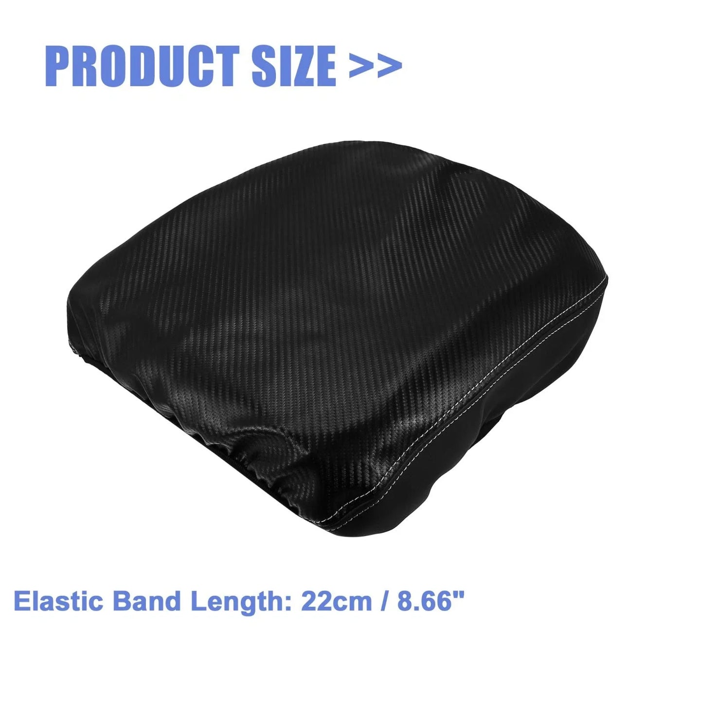 Microfiber Leather Armrest Cover for Dodge Ram 1500 2500 3500 (2019-2021)