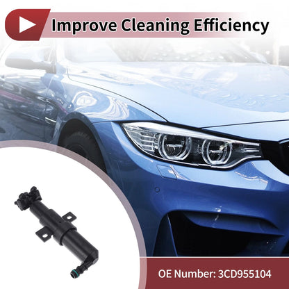 Front Passenger Side Headlight Washer Nozzle for Volkswagen B6 (2006–2010) No. 3CD955104