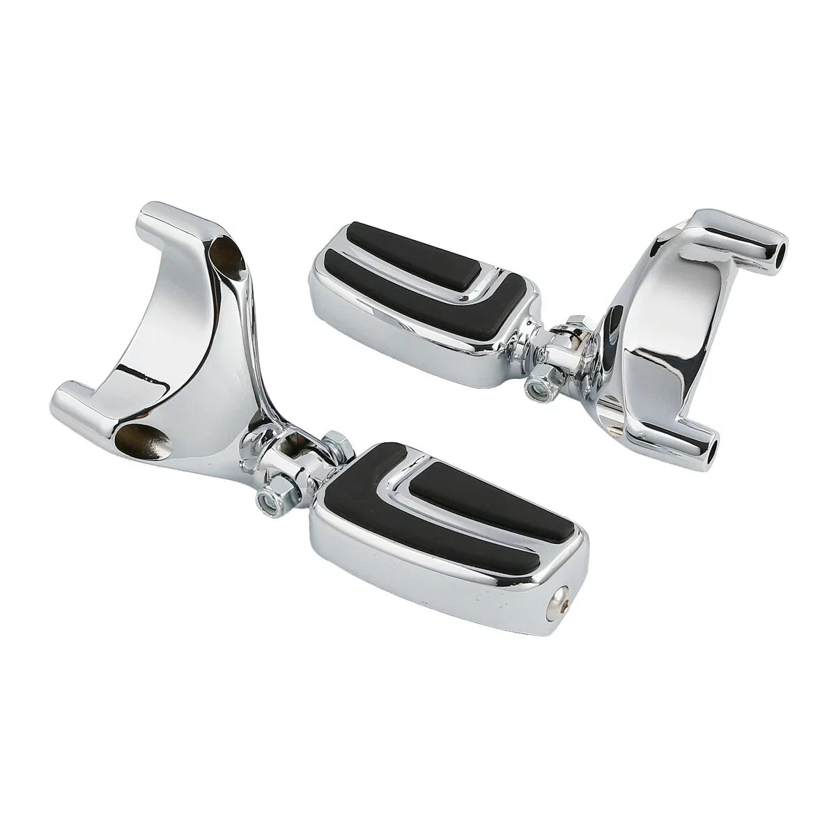 Chrome Rear Passenger Footpeg Pegs for Harley Sportster XL 883 1200 (2004-2013)