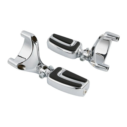 Chrome Rear Passenger Footpeg Pegs for Harley Sportster XL 883 1200 (2004-2013)