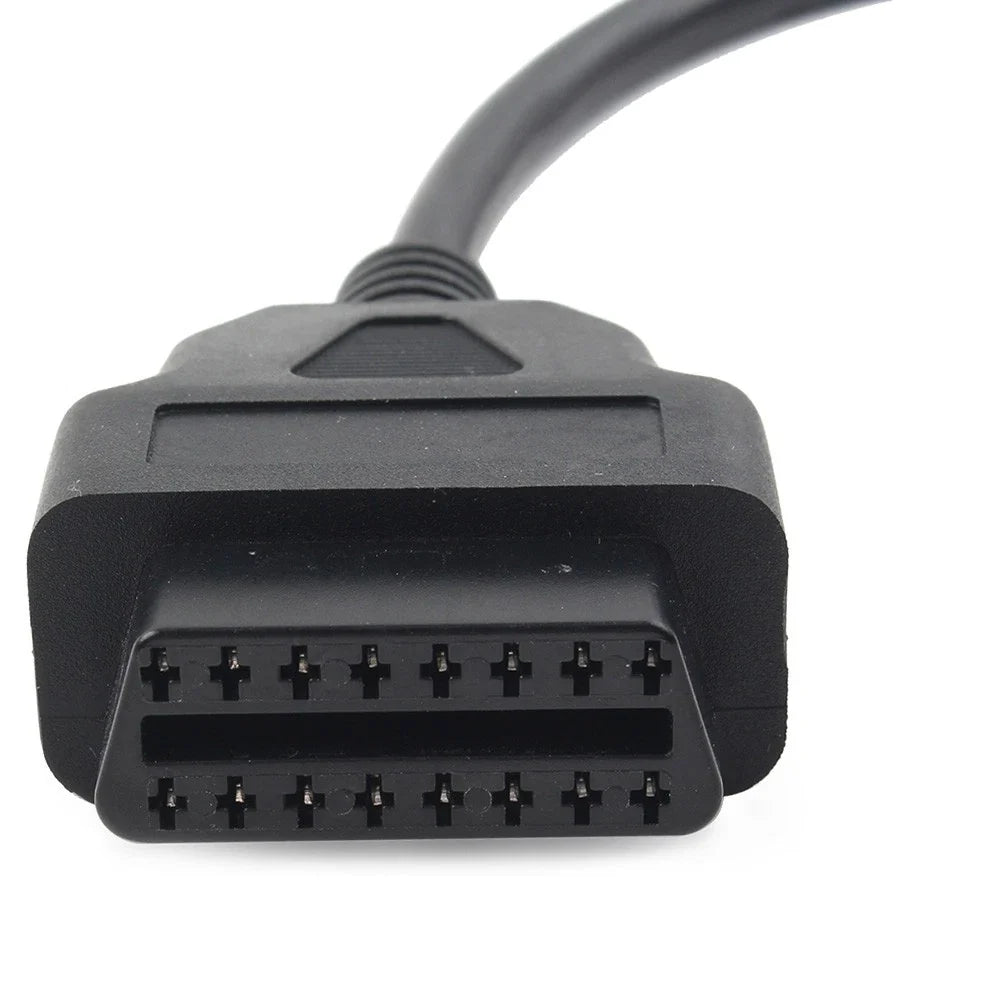 6 Pin to 16 Pin OBD2 Diagnostic Cable Adapter for Honda Motorcycle