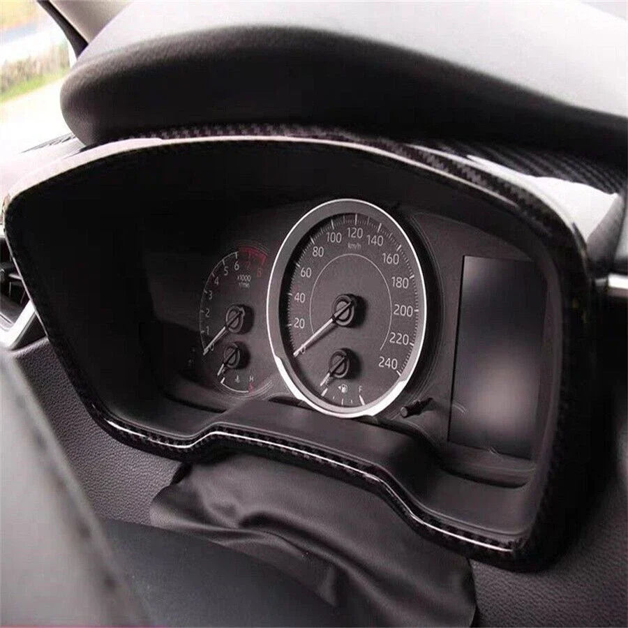 Carbon Fiber Dashboard Cover Trim for Toyota Corolla Hatchback (2019–2023)