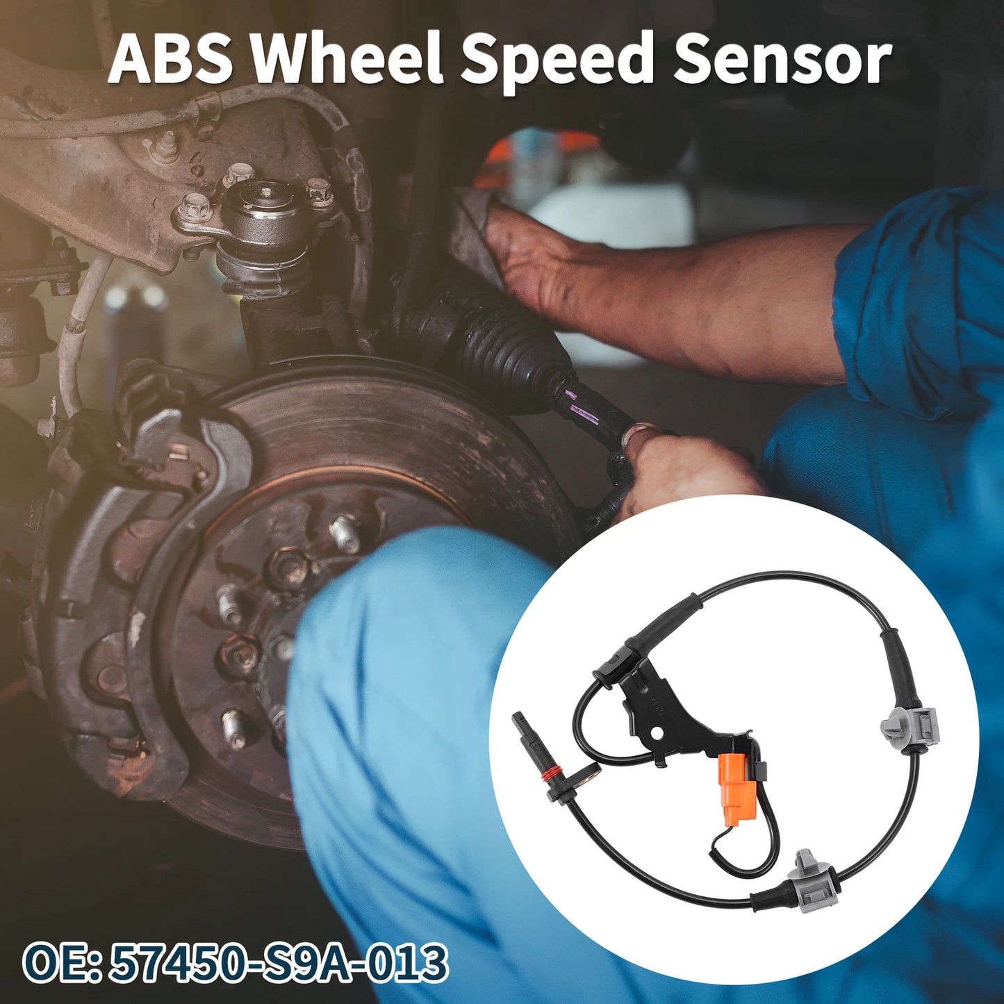 ABS Wheel Speed Sensor No. 57450-S9A-013 for Honda CR-V (2002–2006)