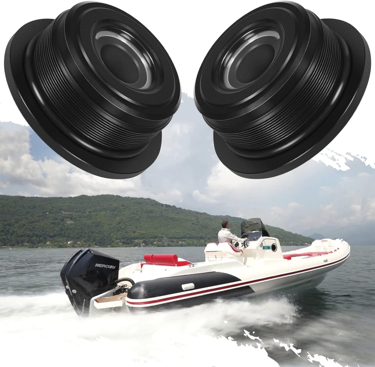 2X Trim Rod Cap Seal for Mercury Outboard Verado (200-450HP)