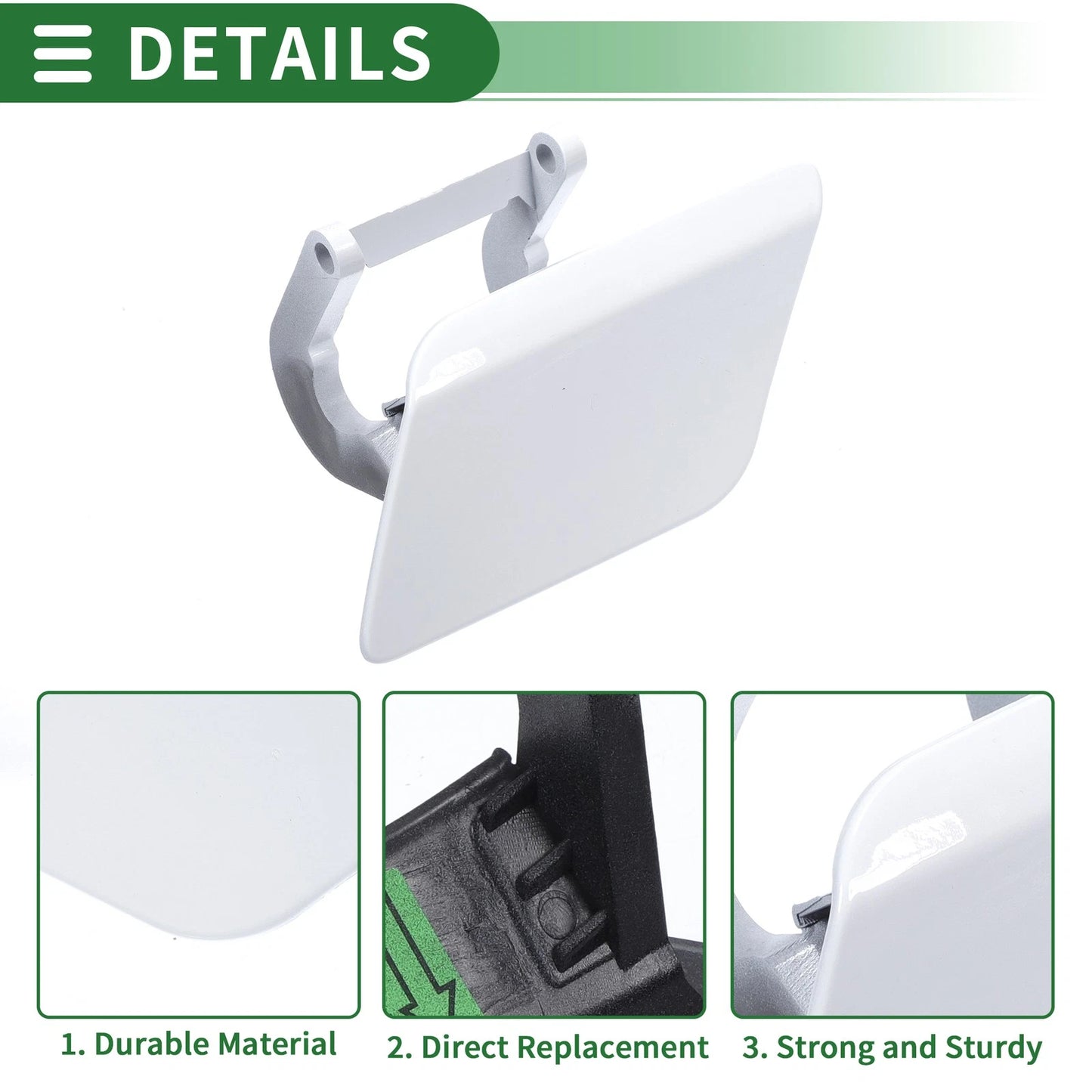 Bumper Headlight Washer Nozzle Cover Cap for Mercedes-Benz