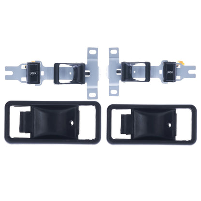 Set of 4 Inner Door Handles & Trim for Toyota Landcruiser FJ HJ 40 (1975–1984)