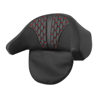 Driver Passenger Seat Backrest for Harley Touring Street Road Glide (2009-2013)