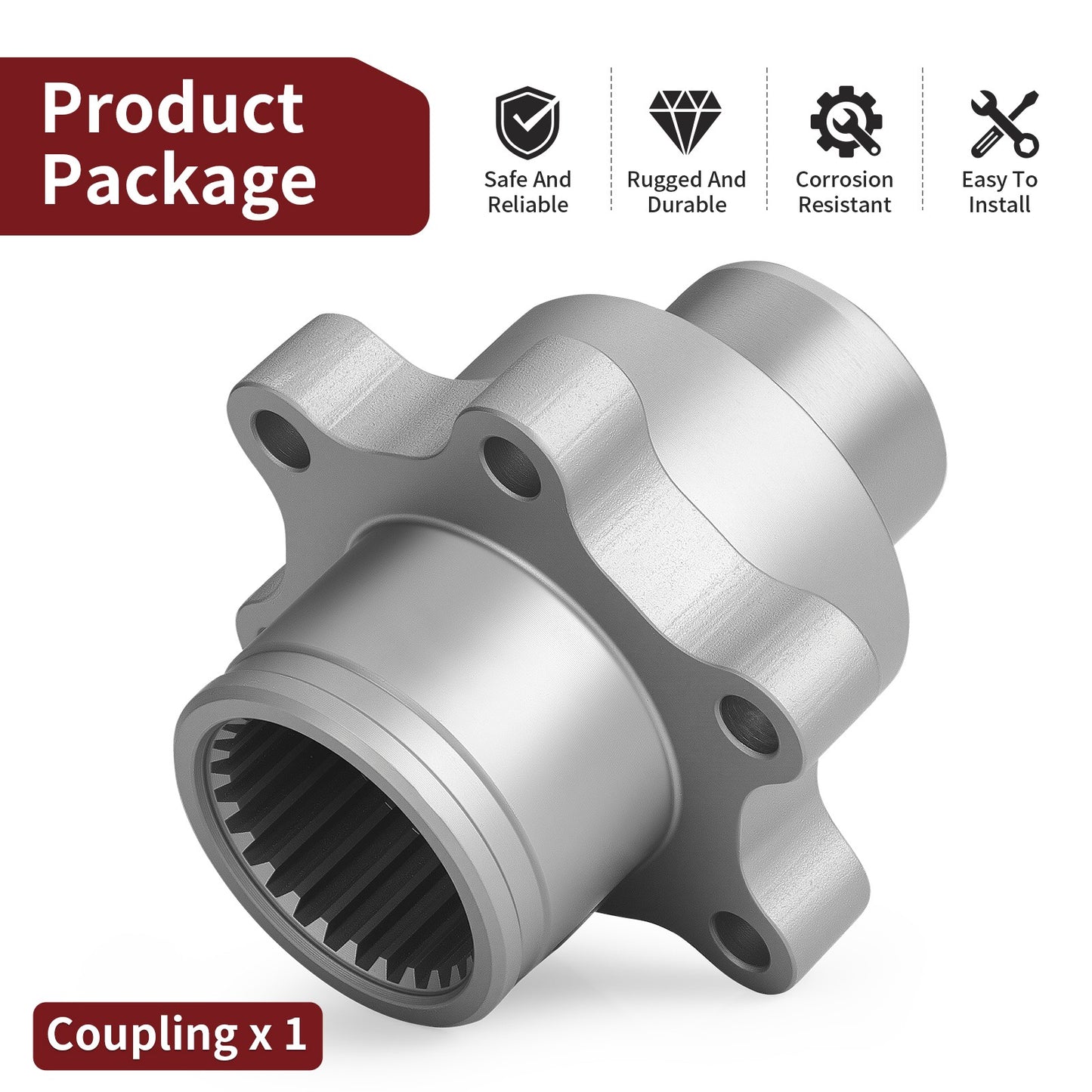 Drive Shaft Coupling for Yamaha YXZ1000R SS SE (2017–2019, 2021)