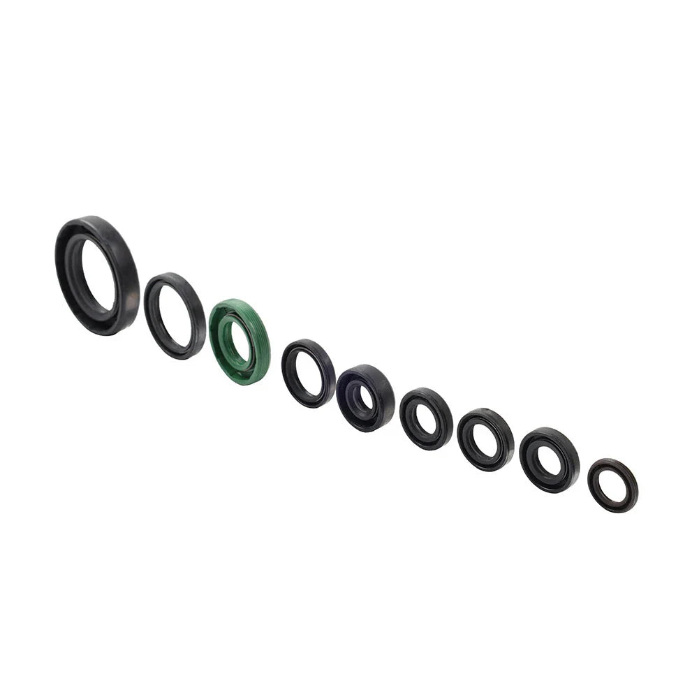 9 x Engine Oil Seal Kit for Honda CR250R (2005-2007)