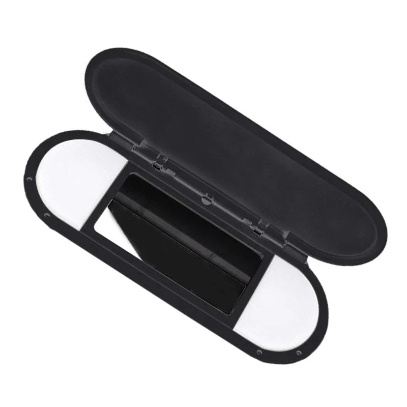 Black Car Sun Visor Makeup Mirror for BMW Mini F55 F56 F60 (2014-2022)