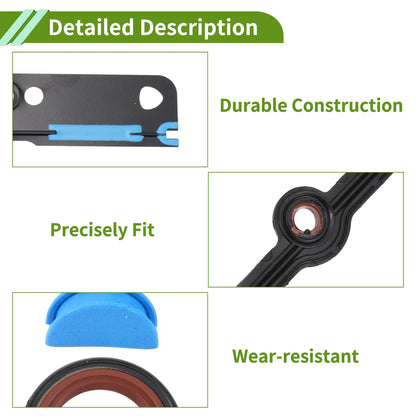 Valve Cover Gasket Seals for Audi A4 A6 S4 VW Passat 2.7L 2.8L (No.VS50702R)