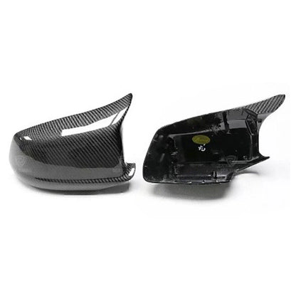 Carbon Fiber Mirror Cover Caps for BMW 5 Series (2010-2013)