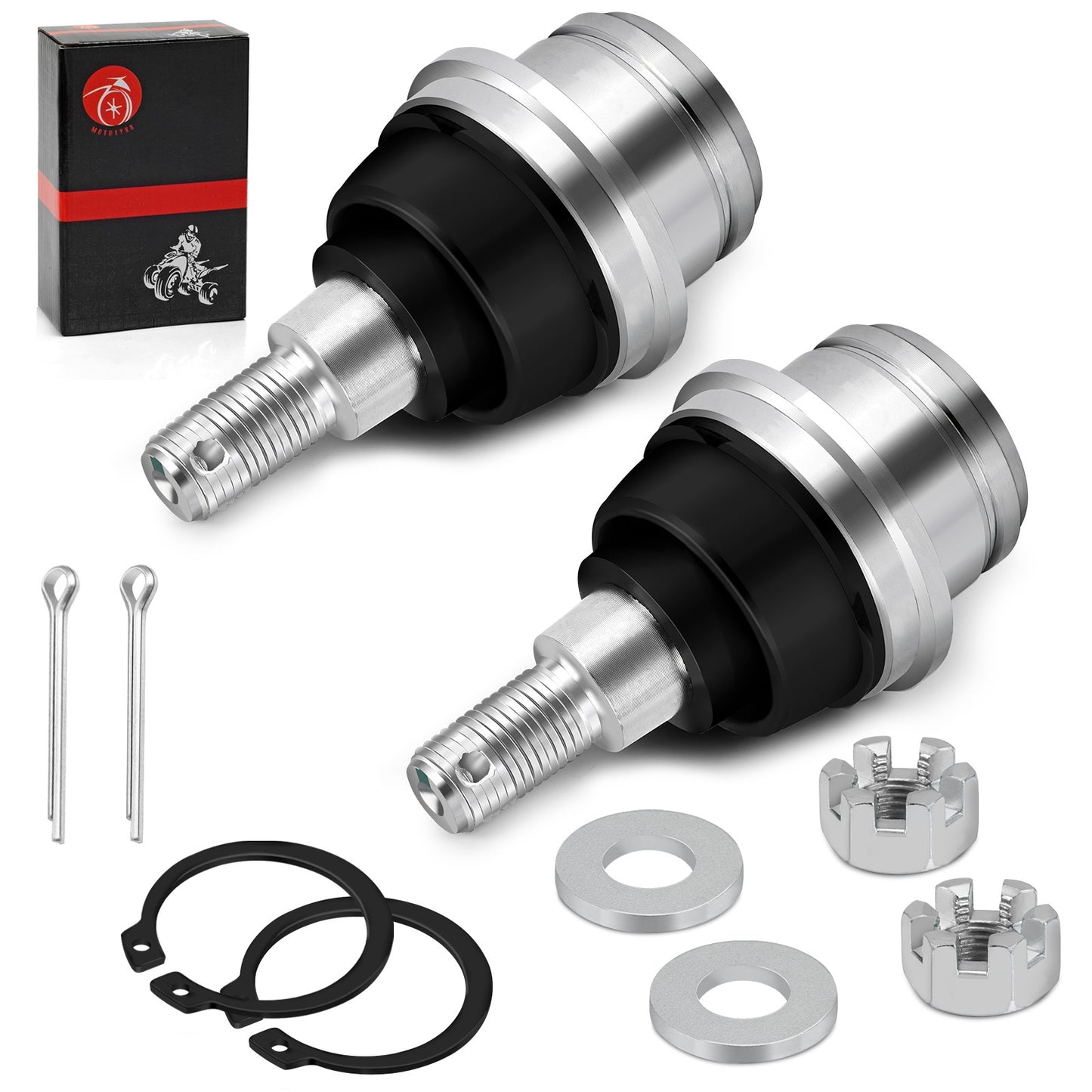 2X Front Upper Ball Joints for Honda Talon 1000R 1000X (2019–2024)