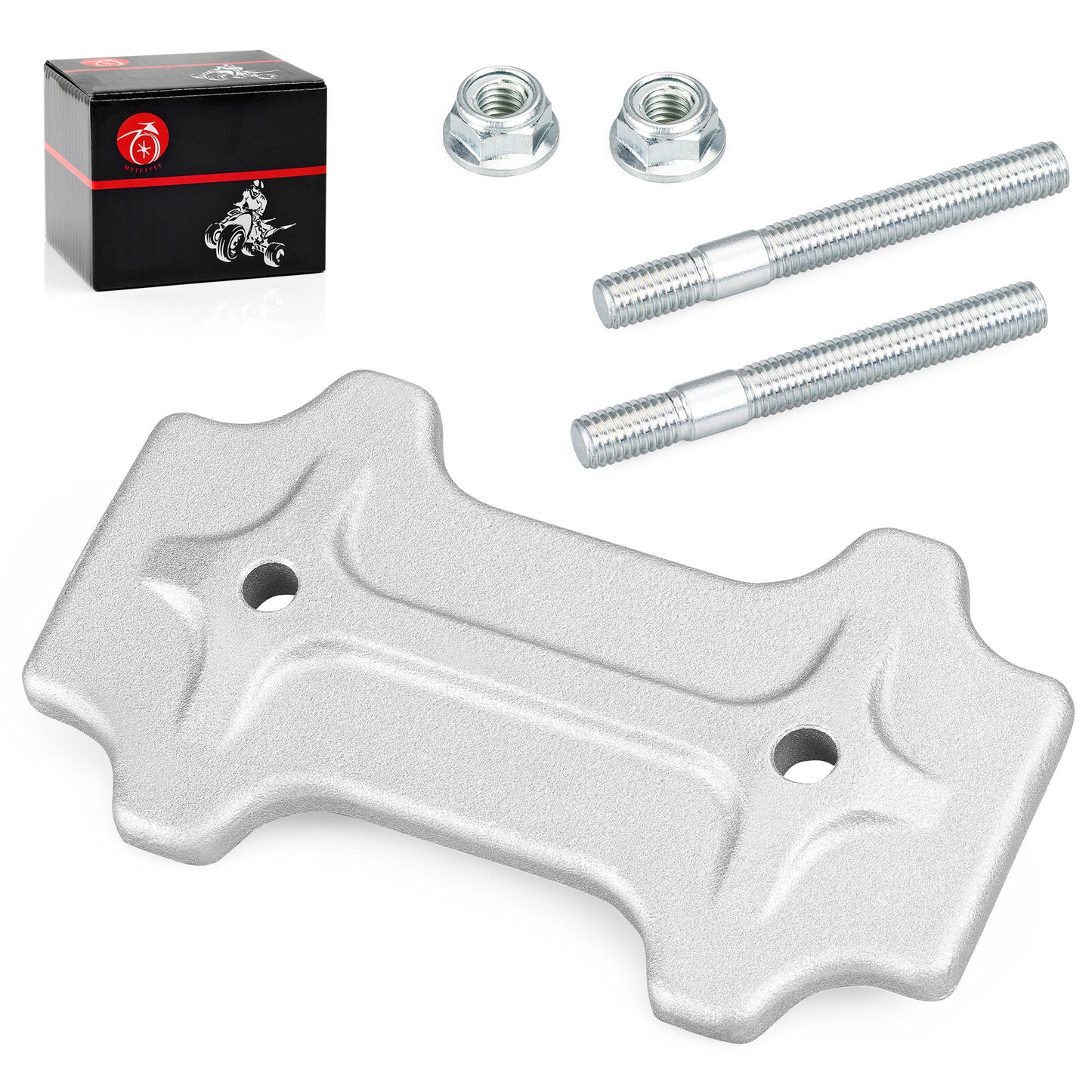 Chain Adjusting Plate & Bolt for Kawasaki KFX400 & Suzuki LTZ400 (2003–2006)