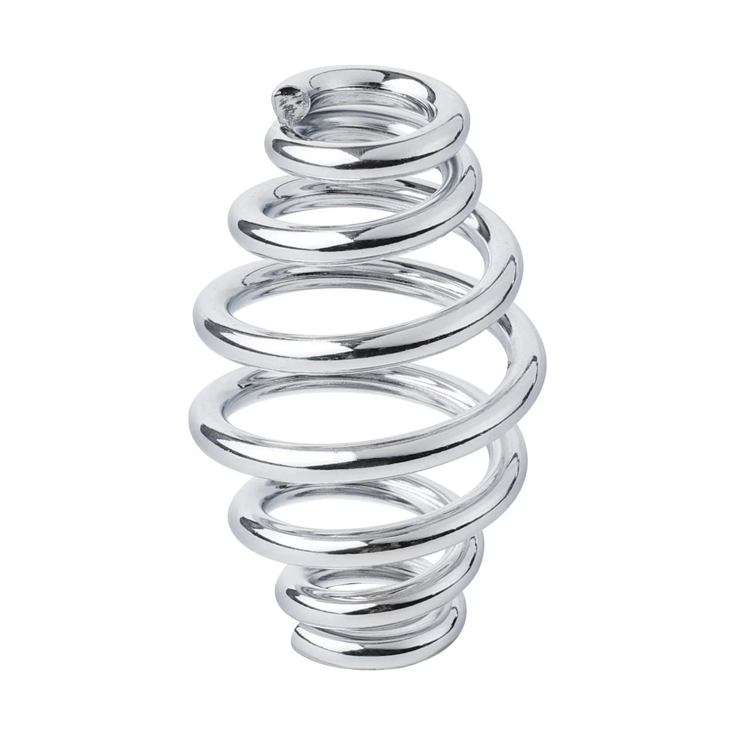 Chrome 3" Barrel Coiled Solo Seat Springs for Harley Bobber Softail Chopper