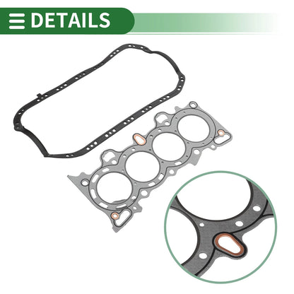 Set of 1 Cylinder Head Gasket for Honda Civic HX/CX/DX/LX (No.HS9915PT1)