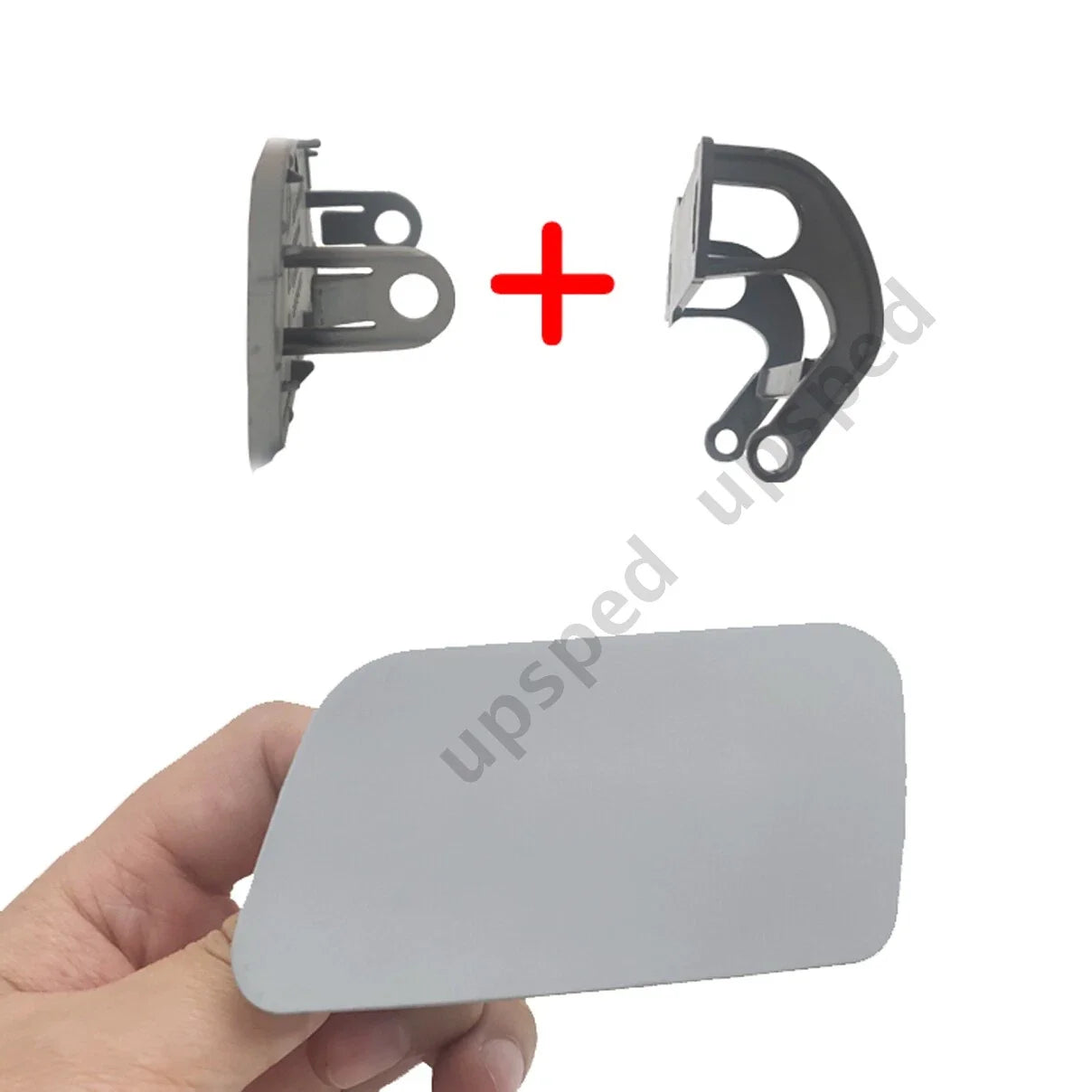 Front Bumper Headlight Washer Cover Cap for BMW E60 E61 (2003–2010)