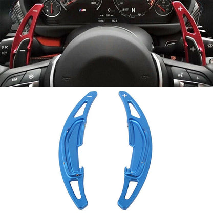 Blue Steering Wheel Shift Paddle Shifter Extension for BMW M2 M3 M4 M5 M6 X5M