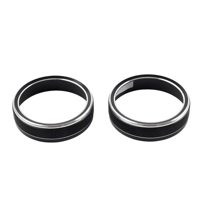 Black AC Air Switch Ring Cover Trim for Lexus NX250 350h 450h (2022-2024)