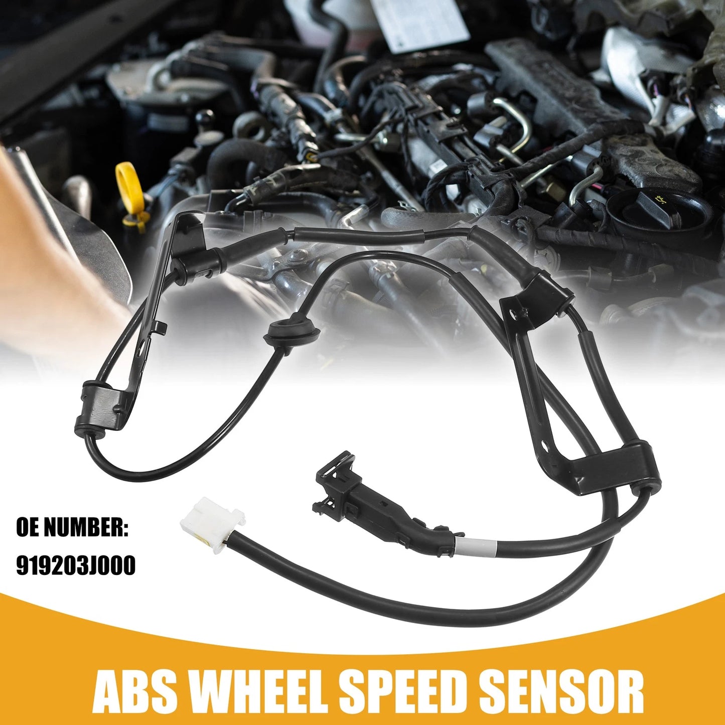 Rear Left ABS Wheel Speed Sensor No. 919203J000 for Kia Sorento (2009–2012)