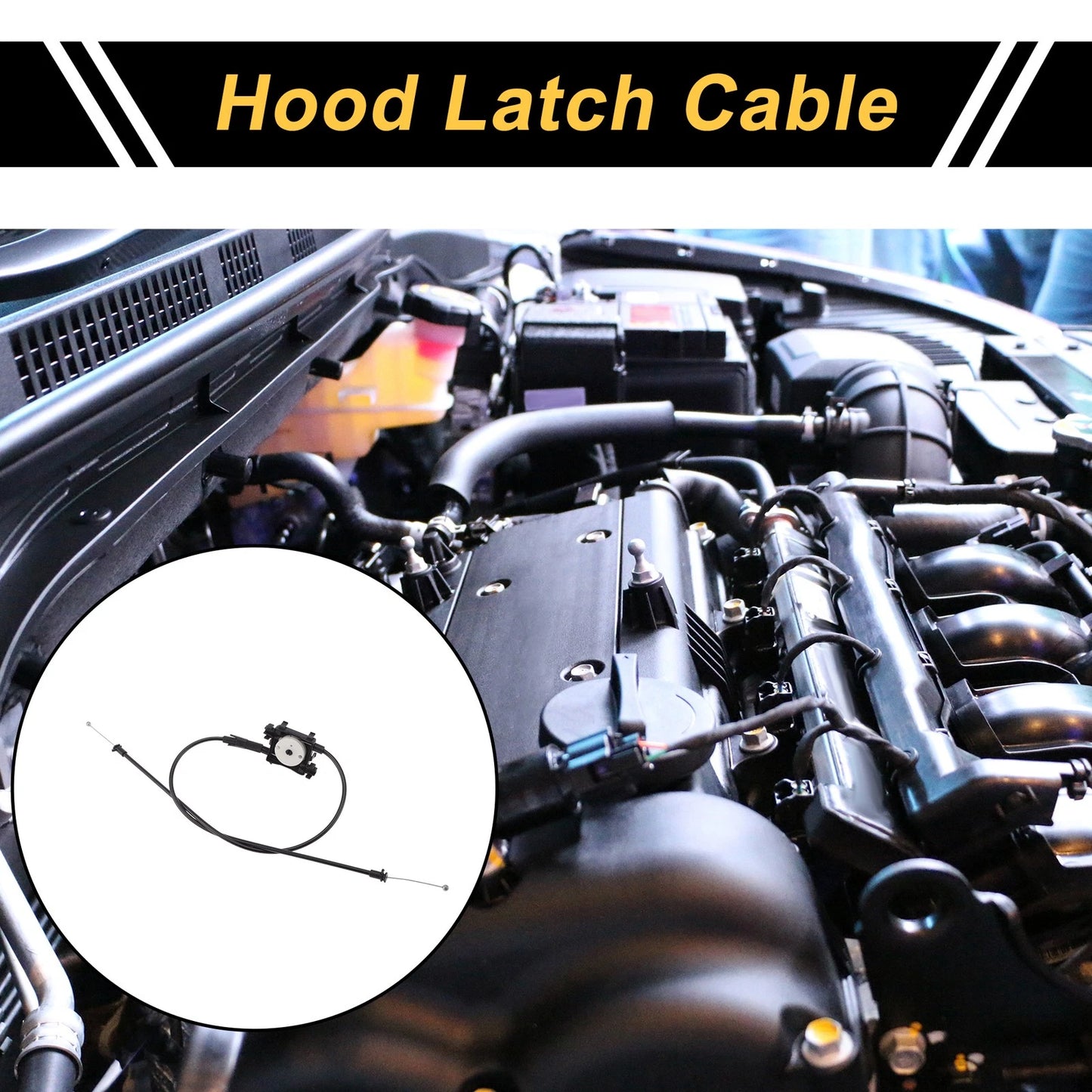 Hood Release Cable No. 4N0823531B for Audi A8 A8L S8 (2019–2023)