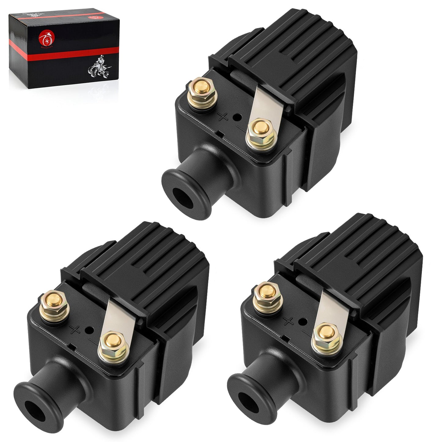 Set of 3 Ignition Coils for Mercury Mariner 50-90 HP (Various Years)