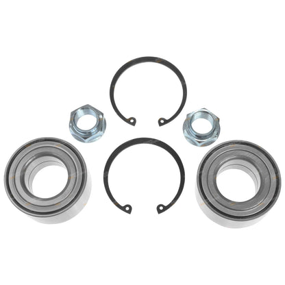 2X Front Wheel Bearing Kits for Honda Civic (1987–2000) 38mm ID