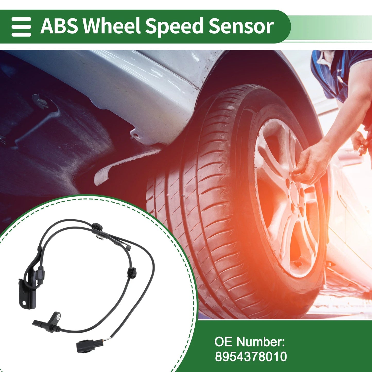 ABS Wheel Speed Sensor No. 8954378010 for Lexus NX300H (2015–2020)