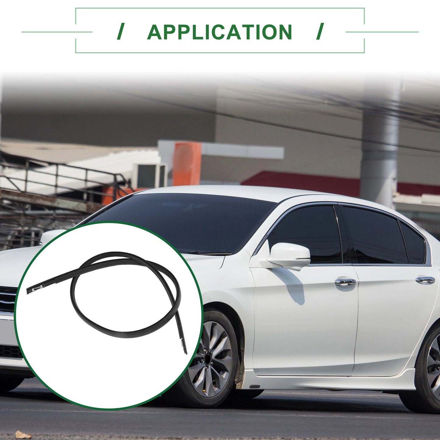 1pc Right Side Roof Sealing Strip Sunroof Trim for Honda Acura TSX (2009–2014)
