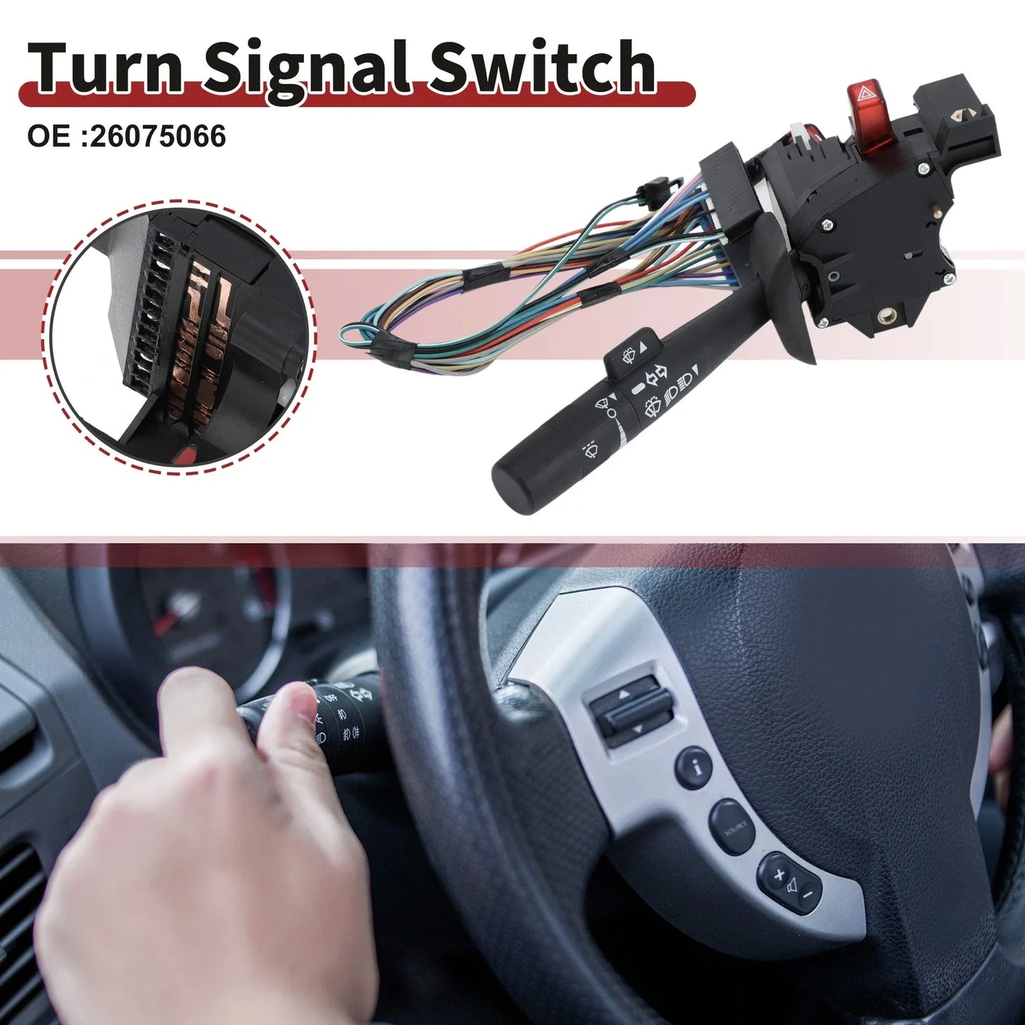 Steering Column Turn Signal Switch for Chevrolet Express 1500 (2003-2006)