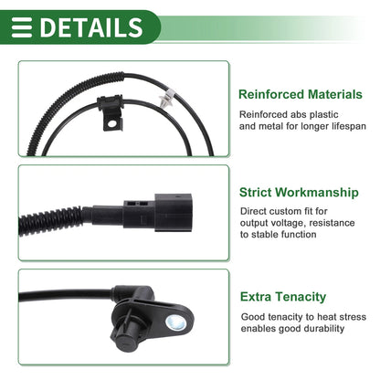 ABS Wheel Speed Sensor No. 59830C7000 for Hyundai I20 (2014–2018)