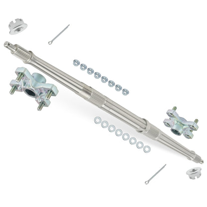 Rear Axle Shaft & Wheel Hubs for Yamaha Blaster (1988–2002)
